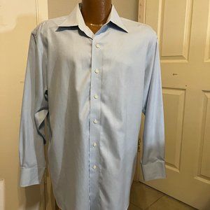 Men’s Brooks Brothers Dress Shirt Size = 16; 33 sleeve; extra buttons